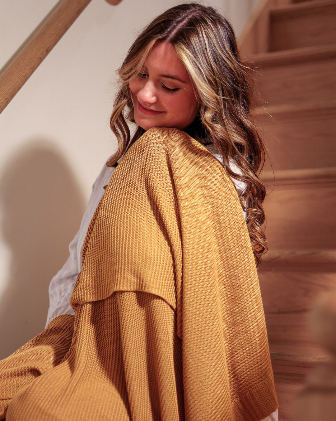 The Original. Bamboo Throw Blanket with Aromatherapy