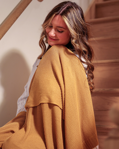 The Original. Bamboo Throw Blanket with Aromatherapy