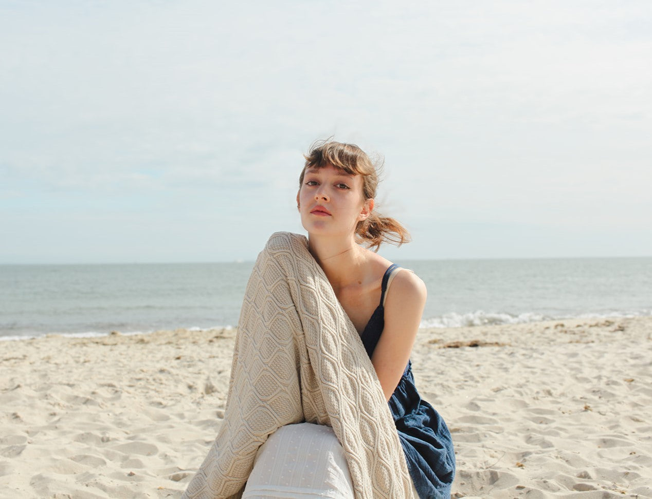 The Diamante. Bamboo Throw Blanket with Aromatherapy