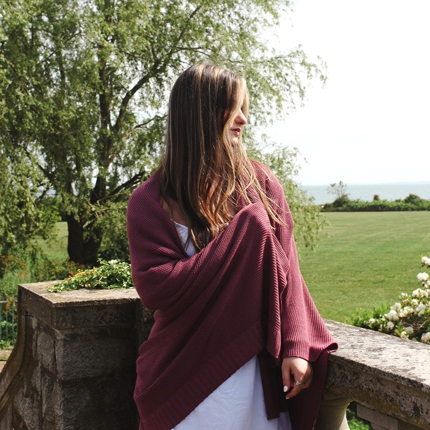 The Original. Bamboo Throw Blanket with Aromatherapy