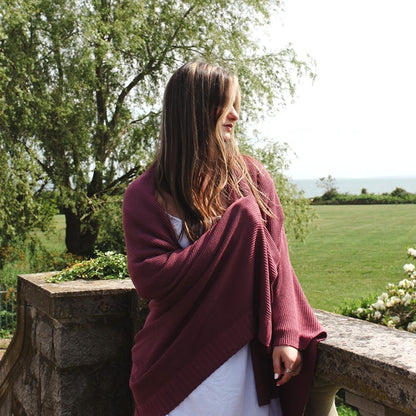 The Original. Bamboo Throw Blanket with Aromatherapy