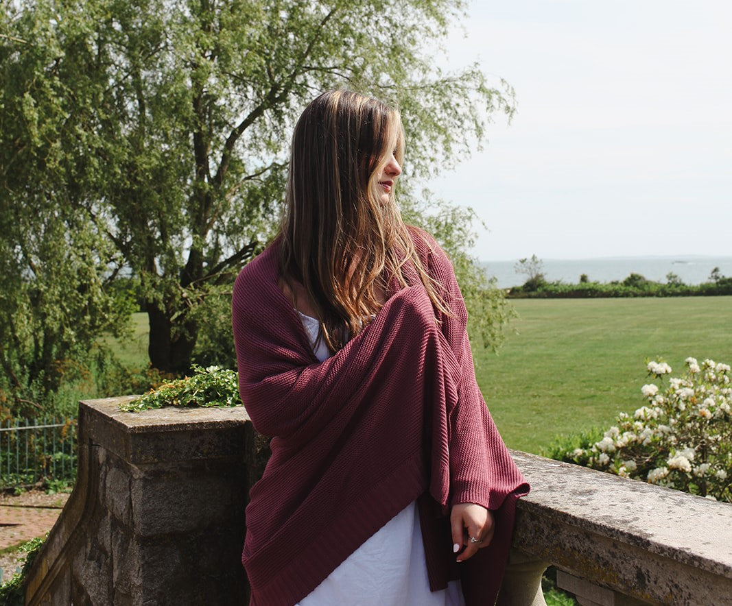The Original. Bamboo Throw Blanket with Aromatherapy