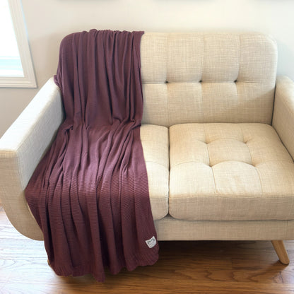 The Original. Bamboo Throw Blanket with Aromatherapy