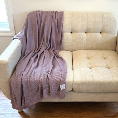 The Original. Bamboo Throw Blanket with Aromatherapy