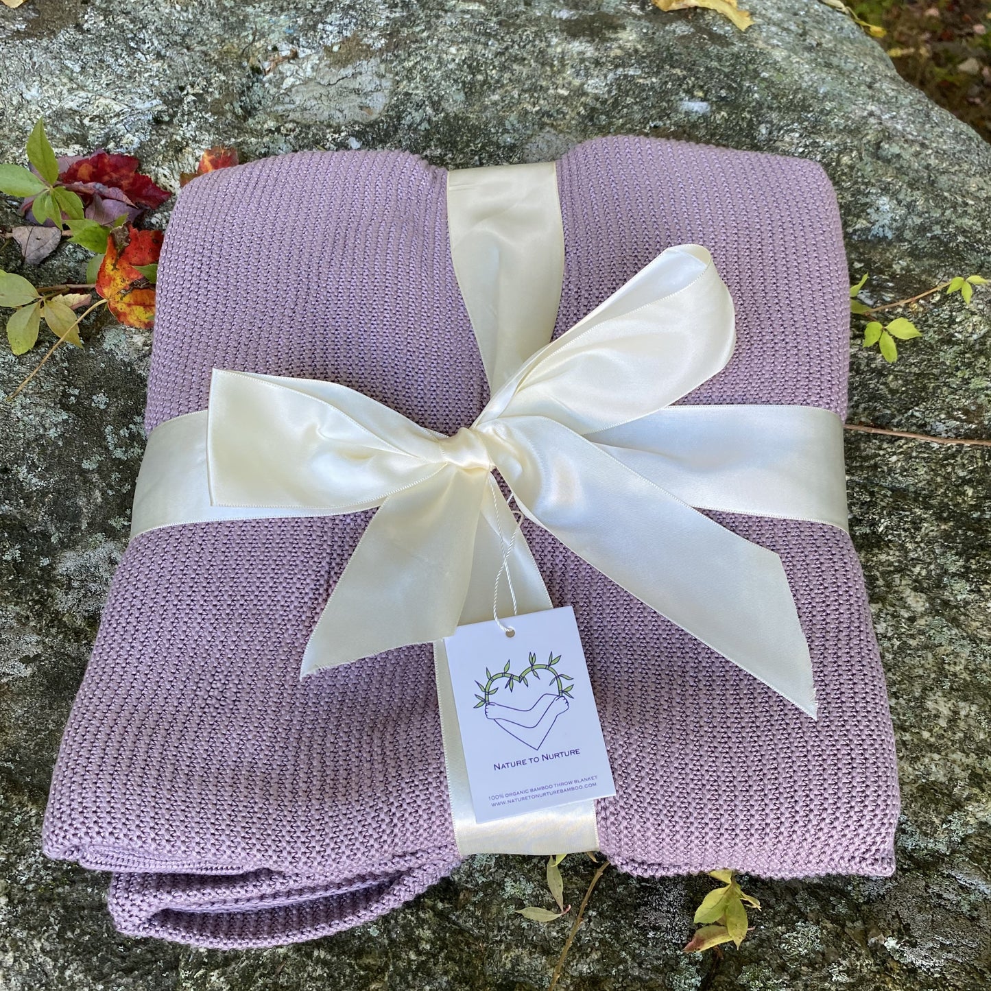 The Original. Bamboo Throw Blanket with Aromatherapy