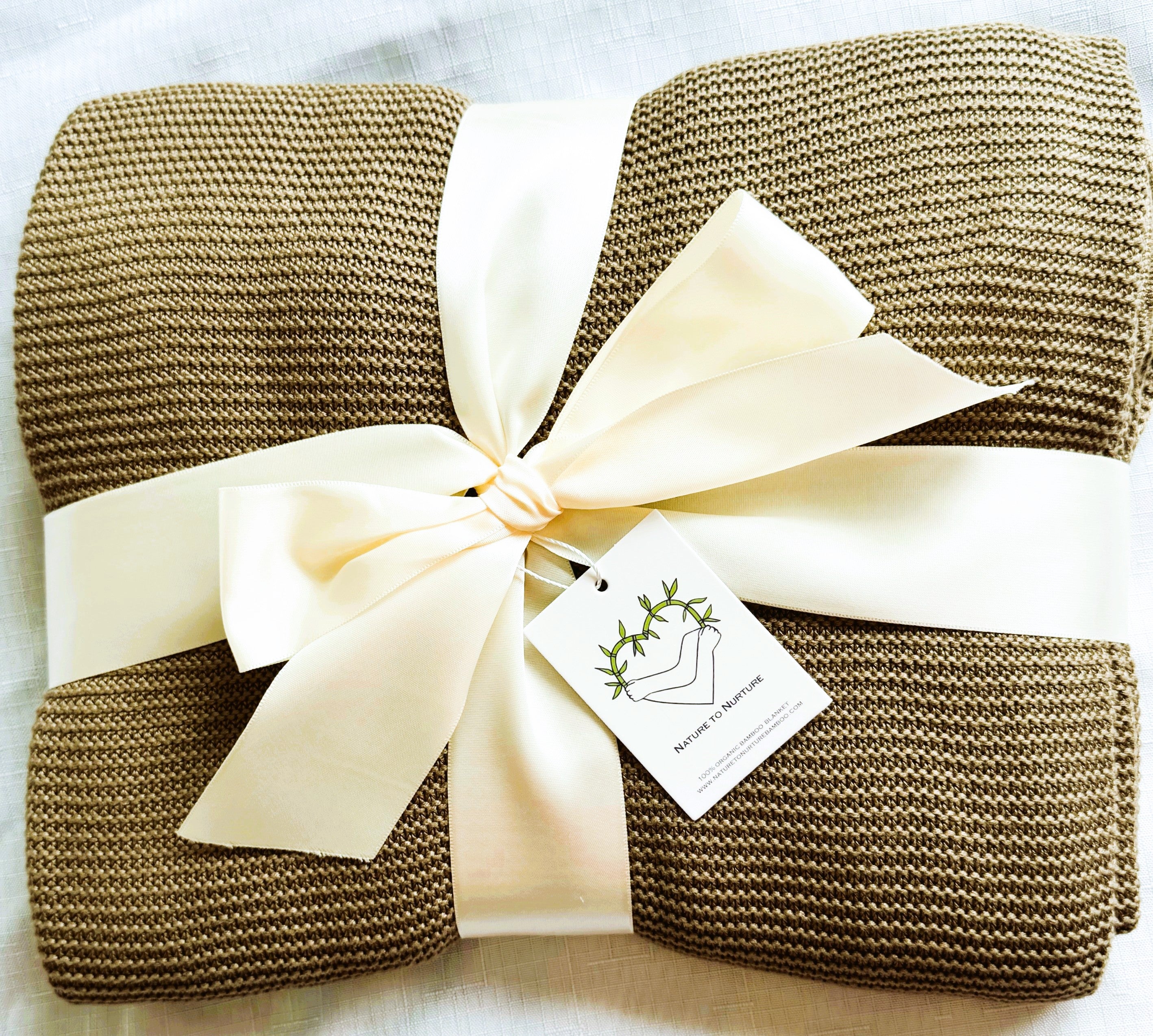 The Original. Bamboo Throw Blanket with Aromatherapy – Nature to