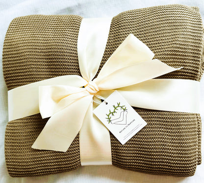 The Original. Bamboo Throw Blanket with Aromatherapy