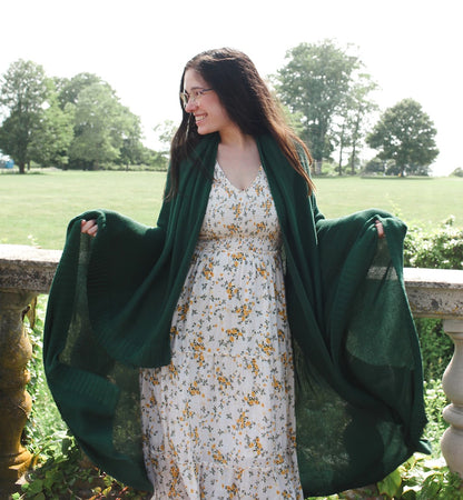 The Original. Bamboo Throw Blanket with Aromatherapy