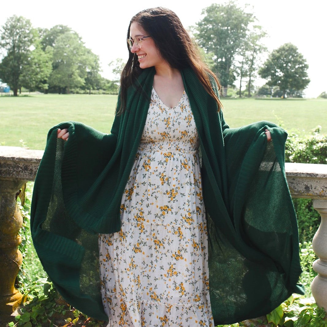 The Original. Bamboo Throw Blanket with Aromatherapy