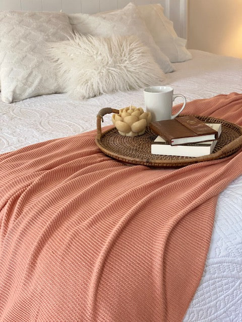 Terracotta 2025 bed throw